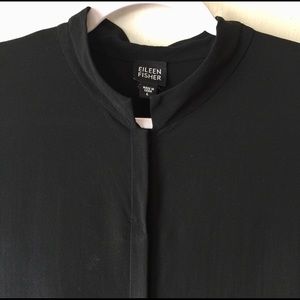 Eileen Fisher  Black Sleeveless Maxi Dress